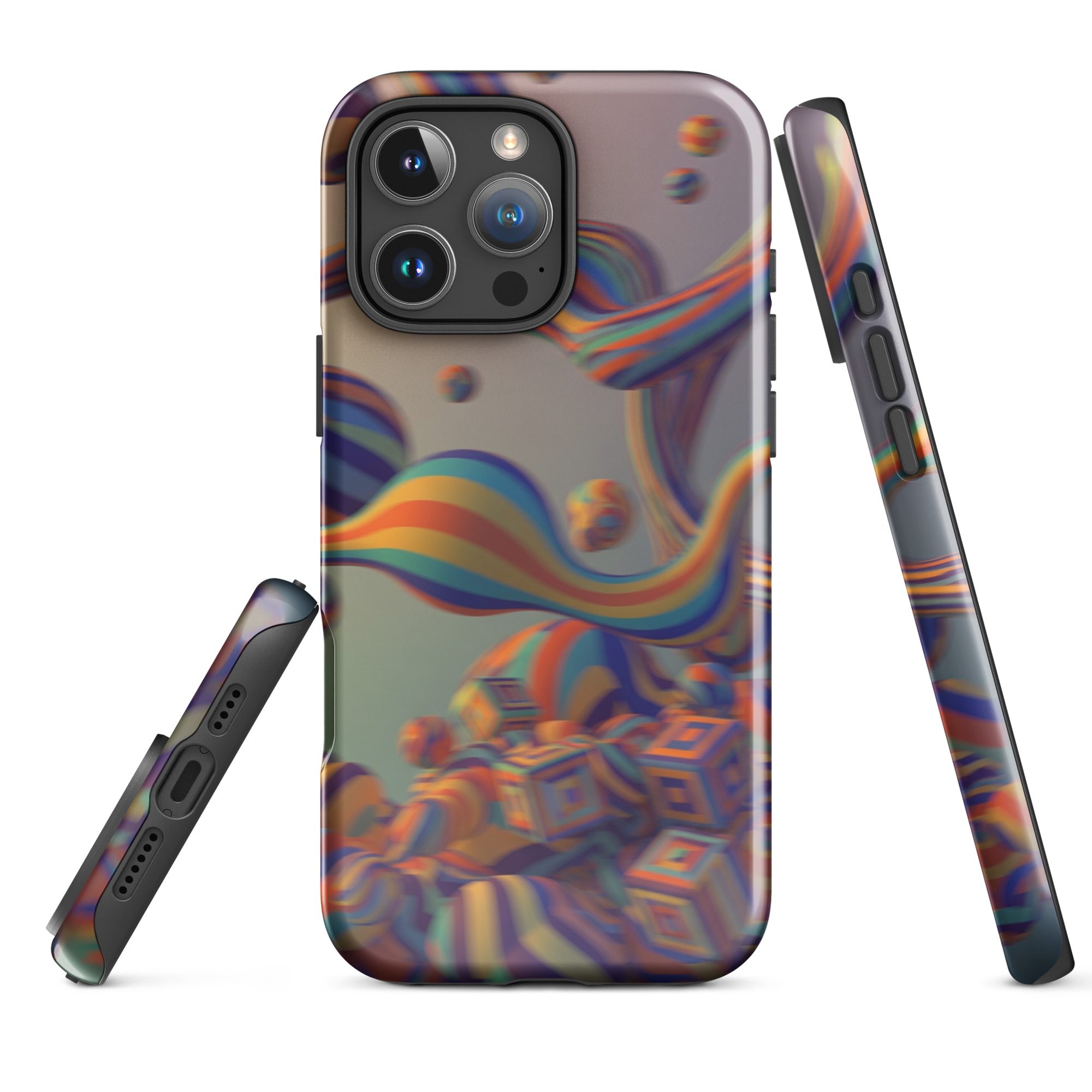 Tough Case for iPhone® (psychedelic1)